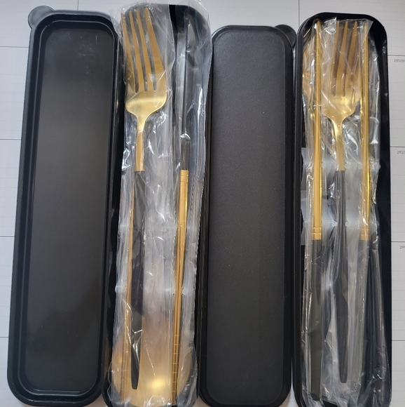 2 of Portable Spoon,Fork and Chopsticks Sets - Picture 6 of 6